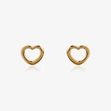 Pendientes Corazón Calado