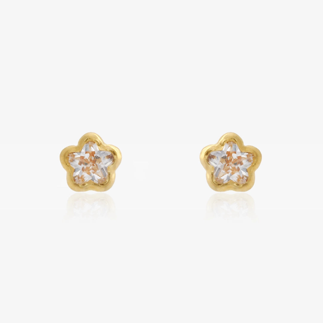 Pendientes Flor Boceladas