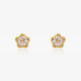 Pendientes Flor Boceladas