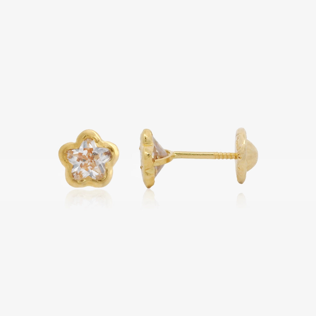 Pendientes Flor Boceladas