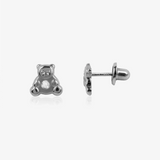 Pendientes Baby+ Osito y circonitas
