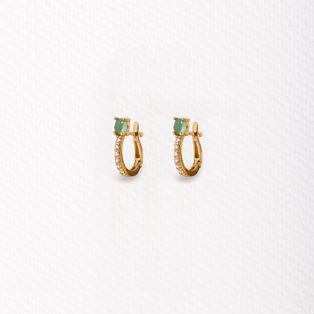 Pendientes turquesa