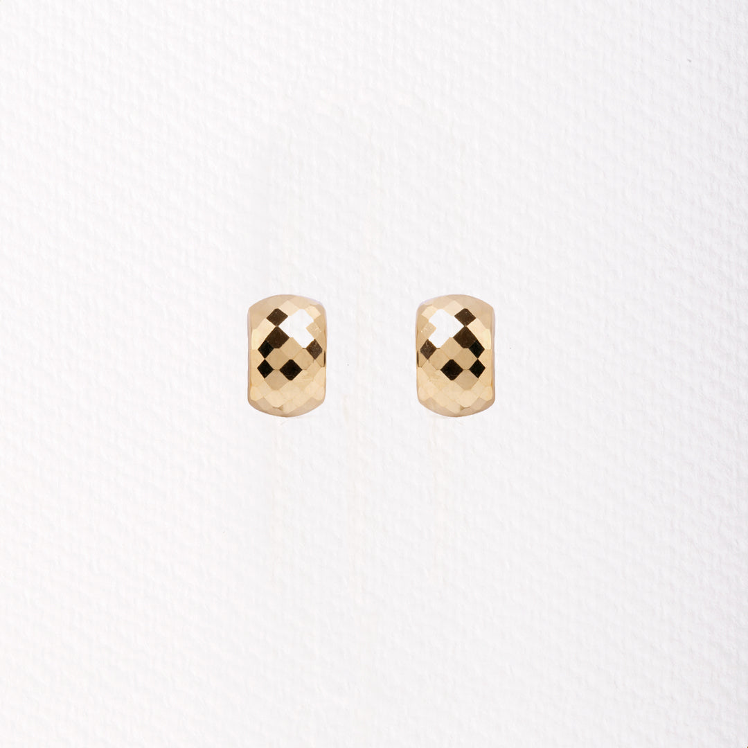 Pendientes Facetados