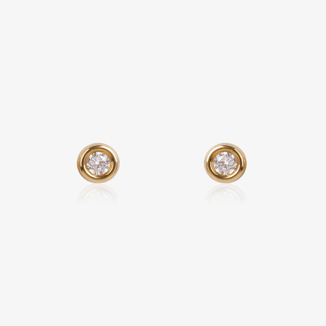 Chaton Earrings