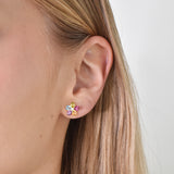 Pendientes Flor Colores