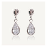 Pares ORO9 Presion Piedras Pera 7x5 O-b