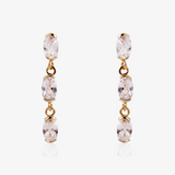 Pendientes Piedras Ovales