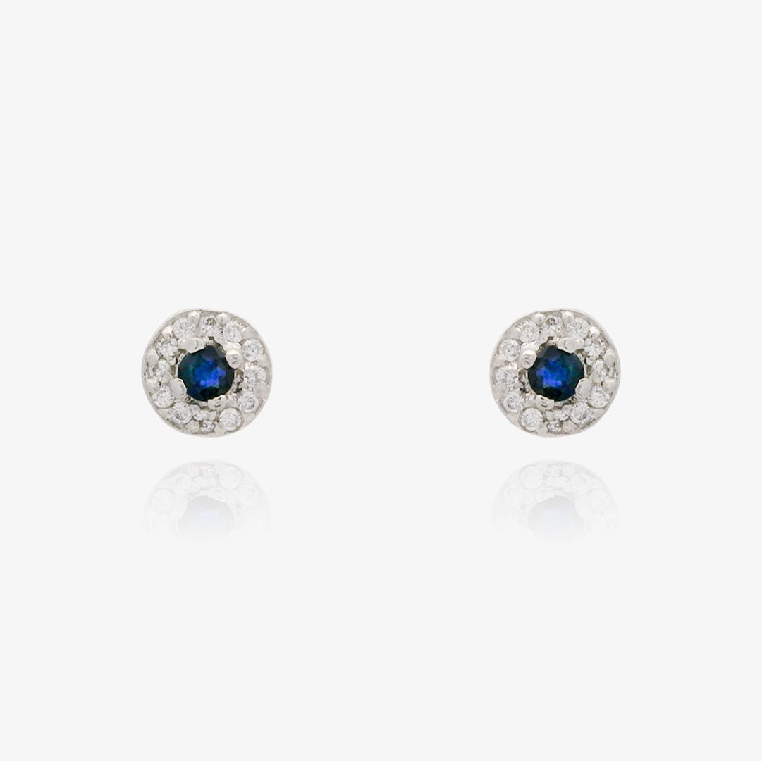 Pendientes Piedras Rubí / Zafiro