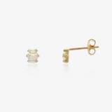 Pendientes Piedras Triple Garras