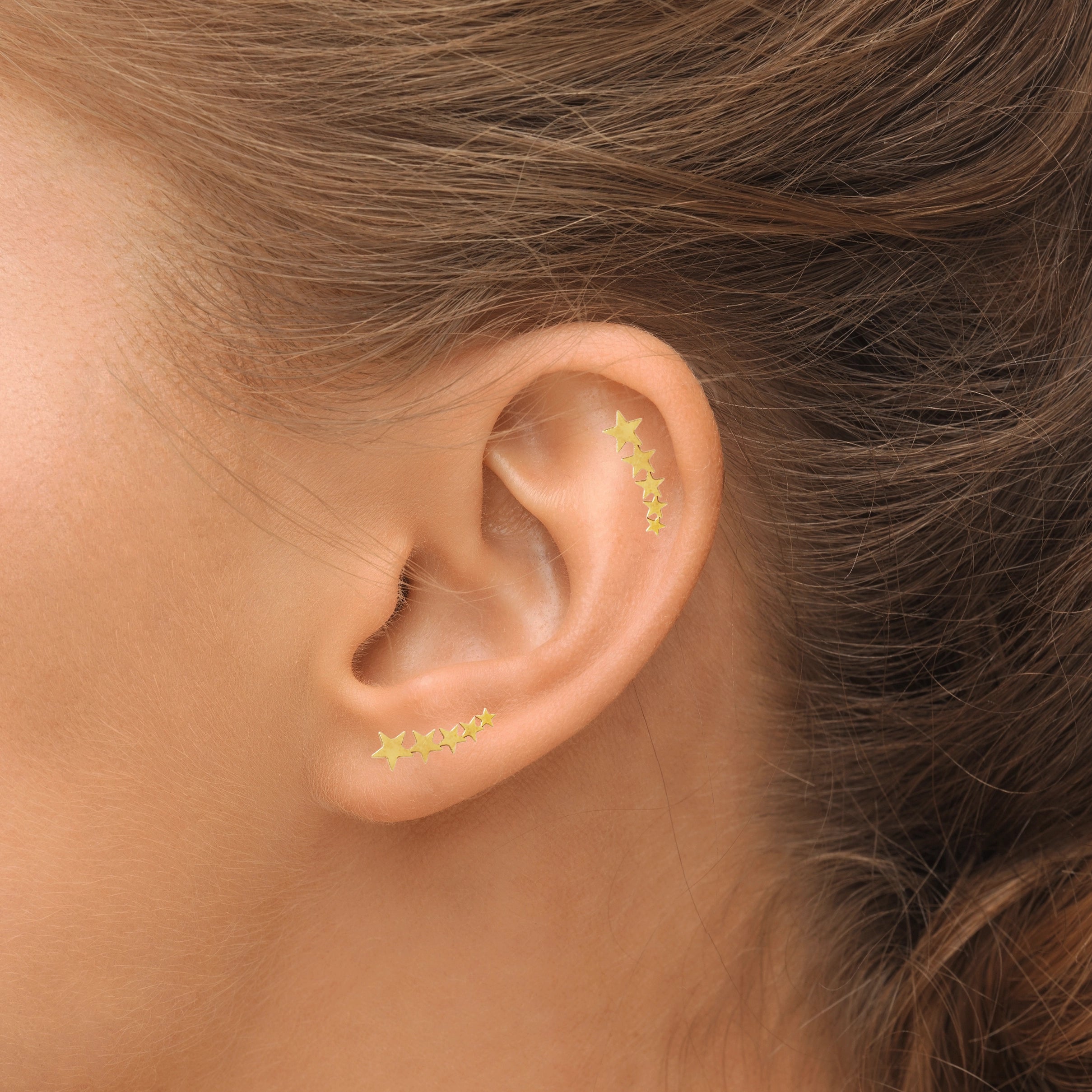 Pendientes Trepadores Estrellas