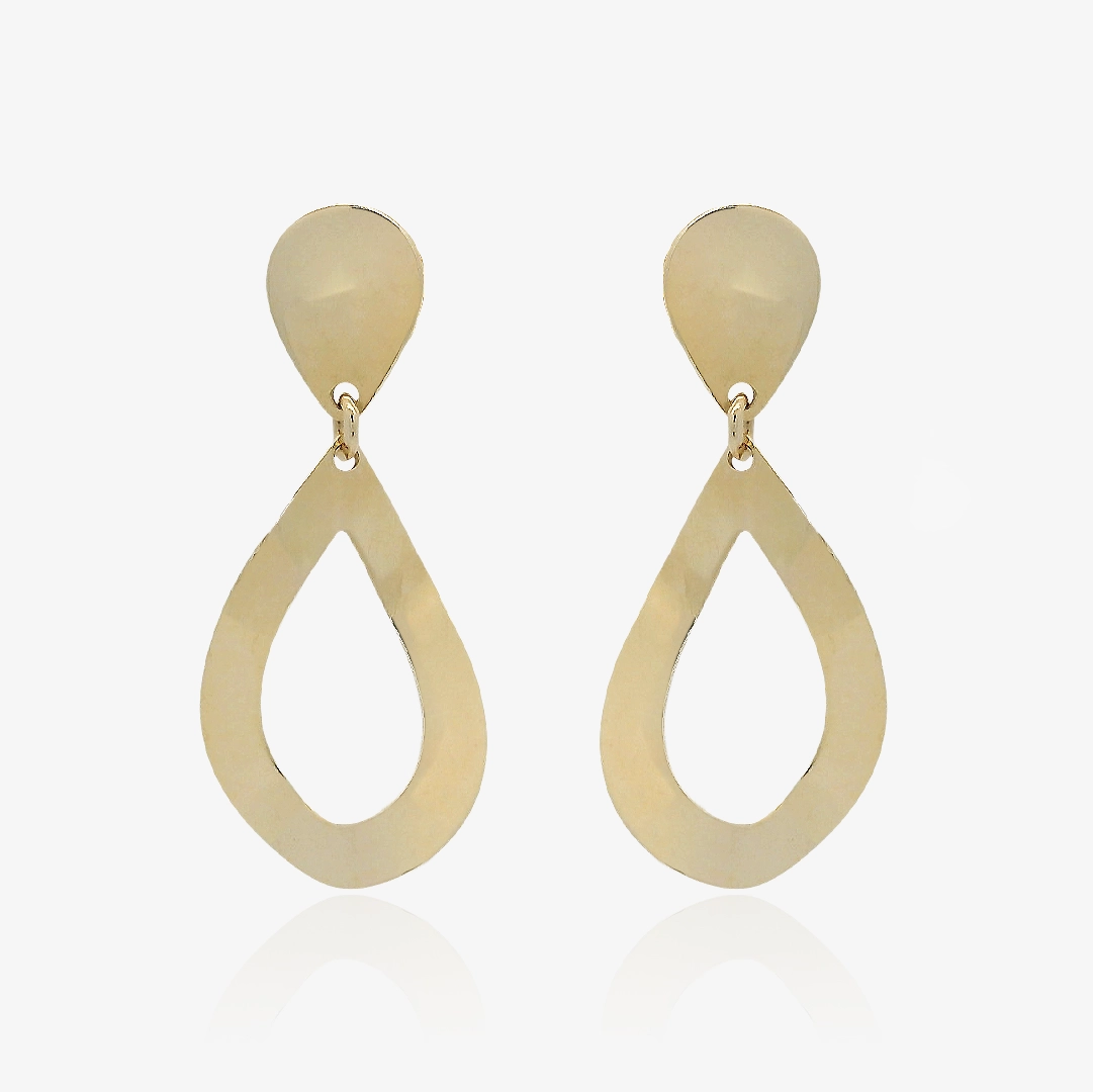 Pendientes Pera Torneada