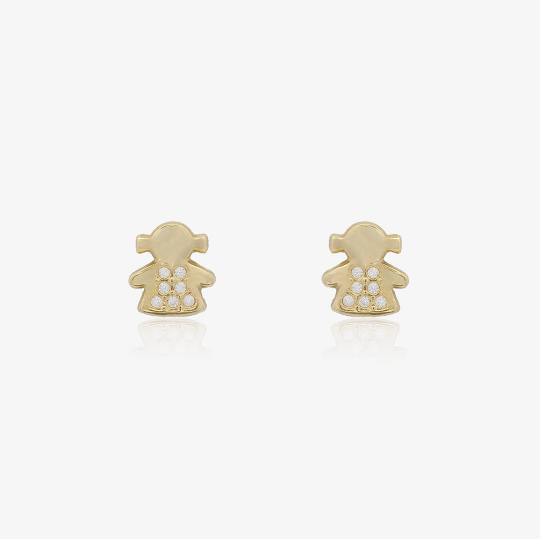 Pendientes Piedras Niña