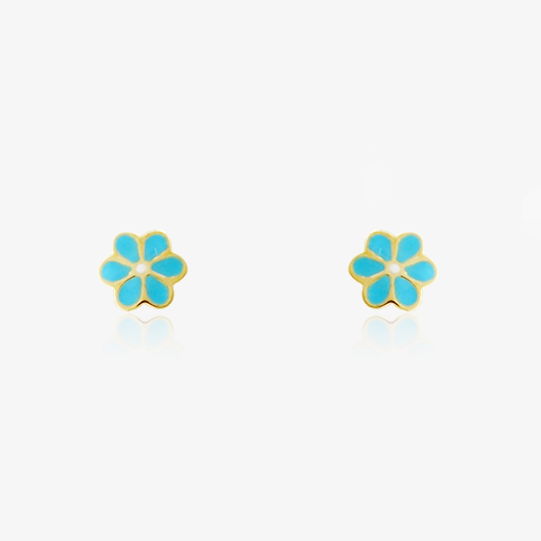 Pendientes flor