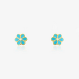 Pendientes flor