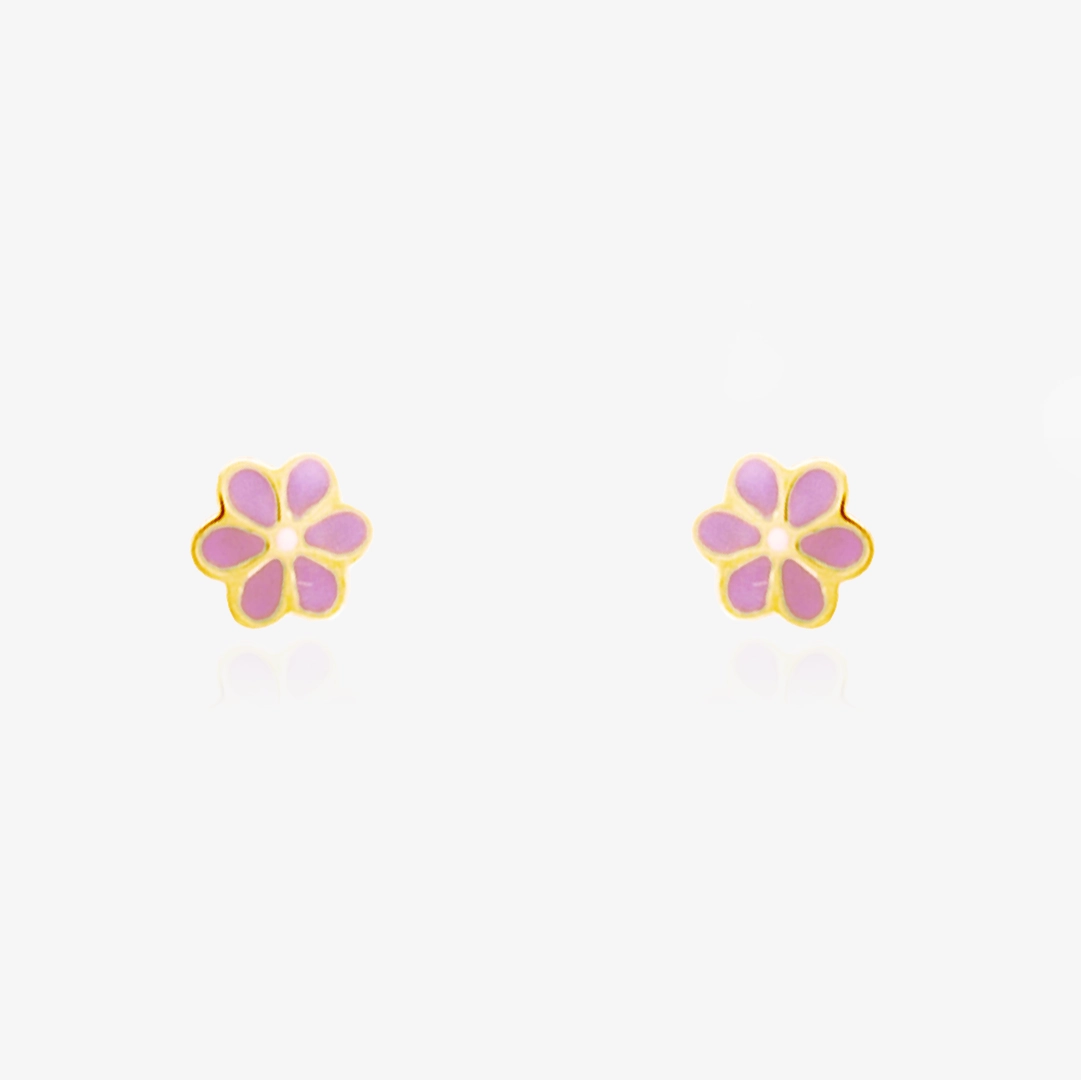 Pendientes flor