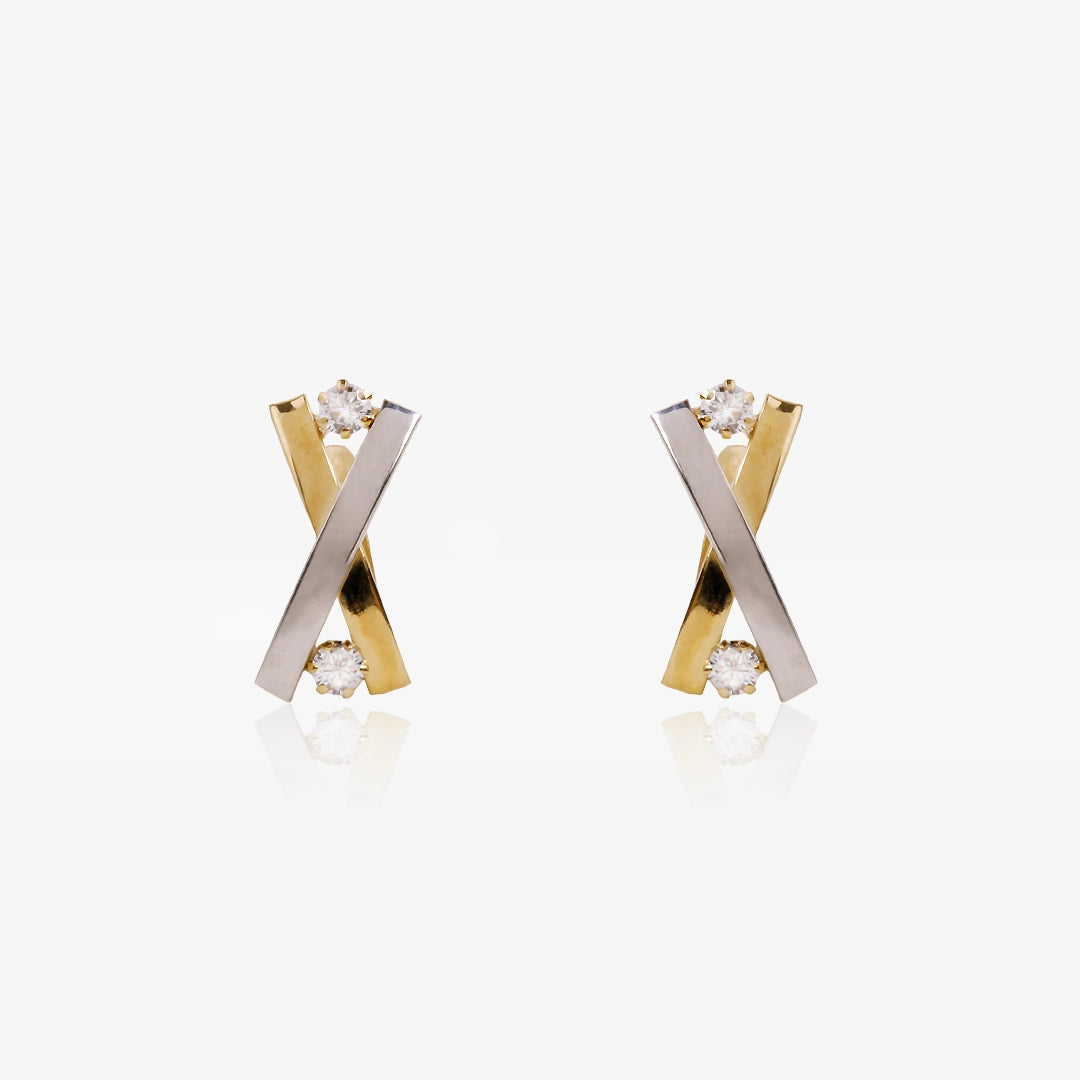 Pendientes Bicolor Equis