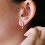 Pendientes Ballestilla Circonitas