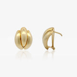 Pendientes Triple Banda Hojilla