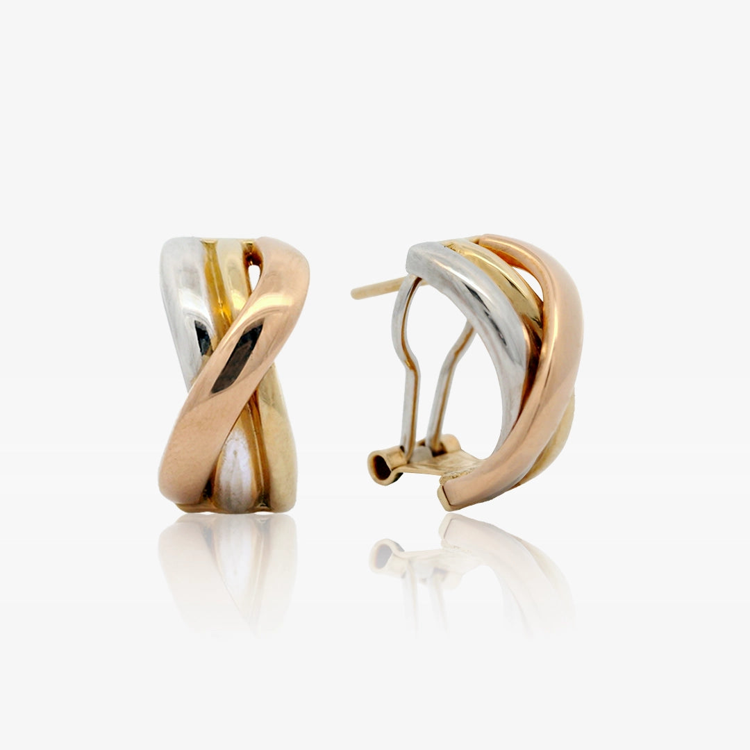 Pendientes Lazo Tricolor