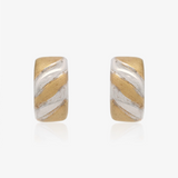 Pendientes Omega Bicolor