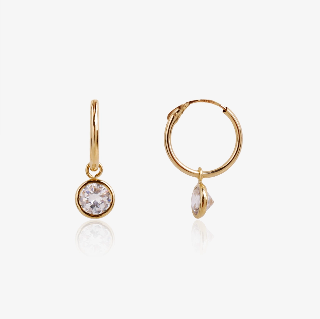 Zirconia Hoops