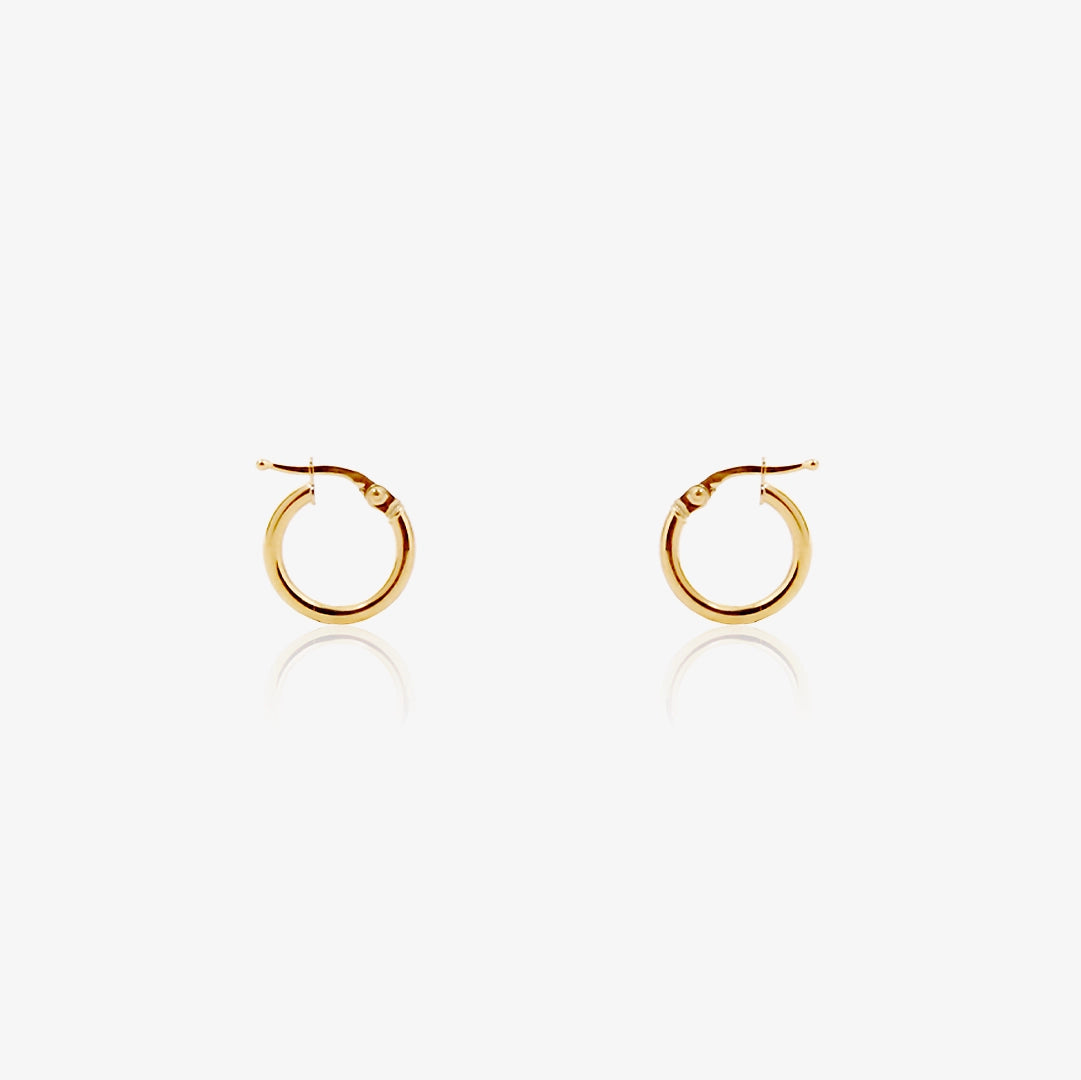 Plain round hoops