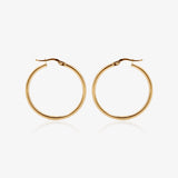 Plain round hoops