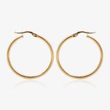 Plain round hoops