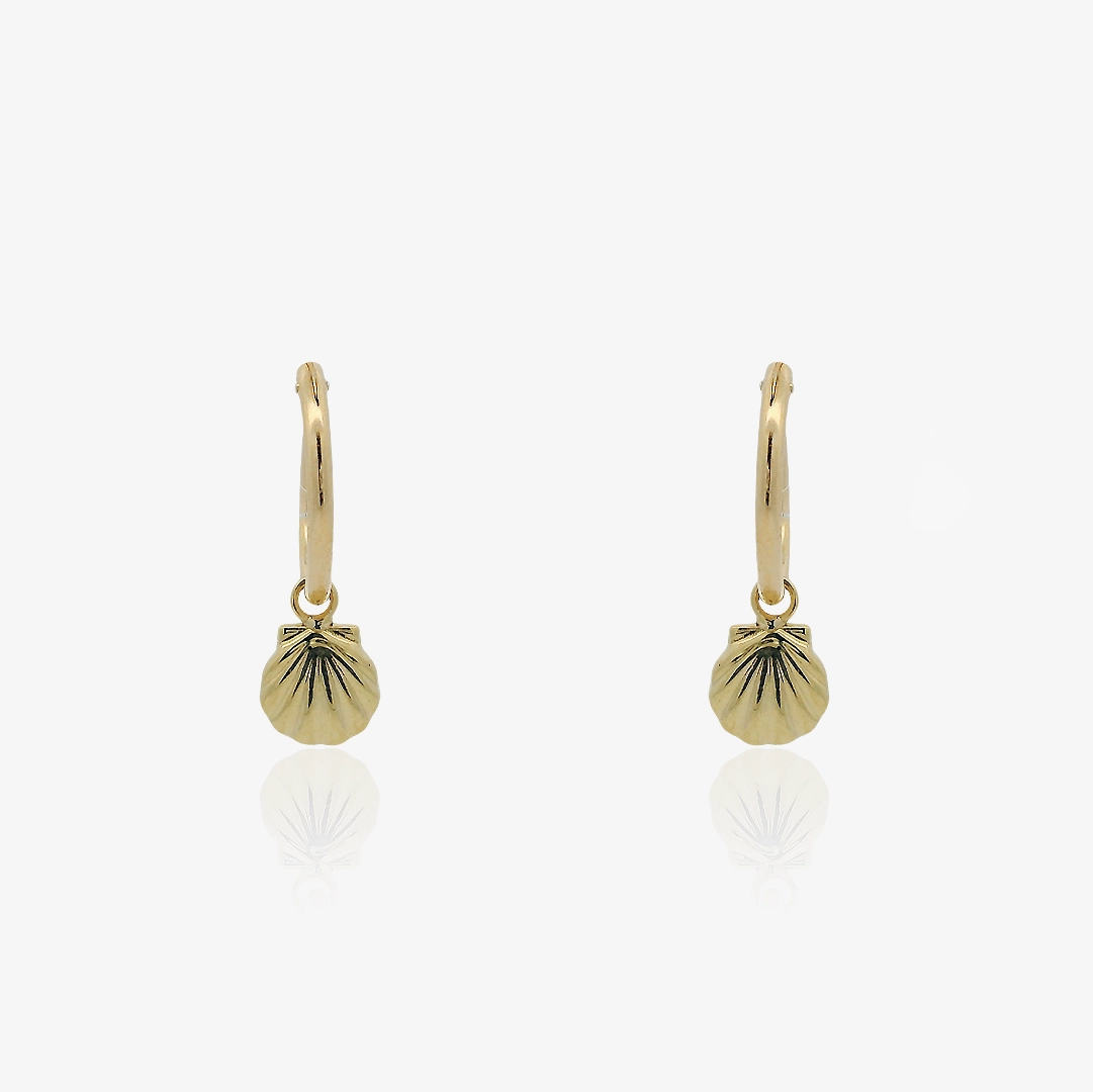 Pendientes Aro Concha