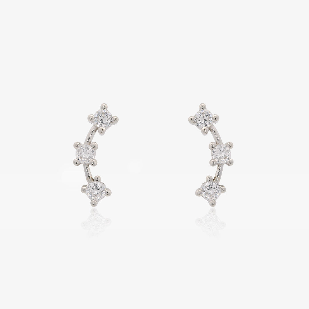 Climbing earrings