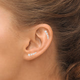 Star Climbing Earrings