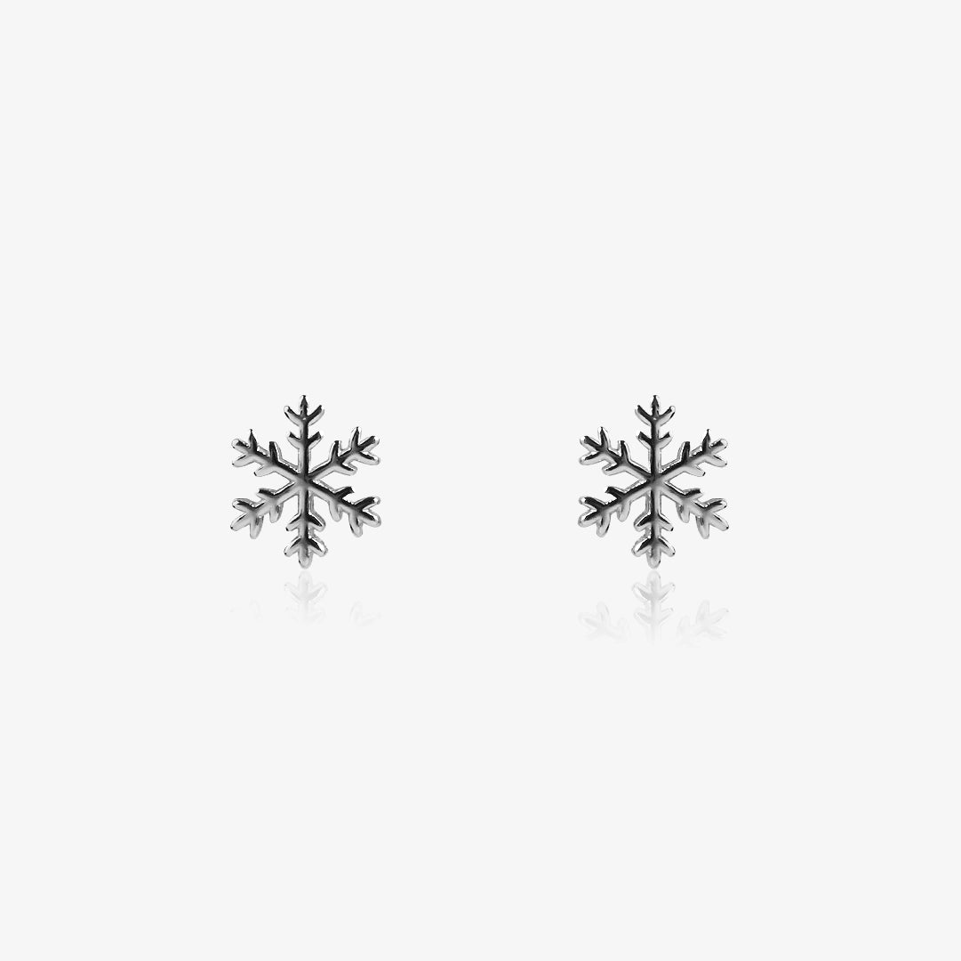 Pendientes Copo Nieve