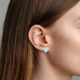 Enamel Drop Earrings