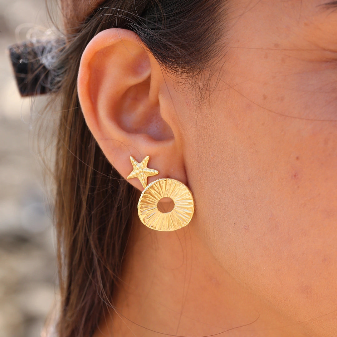Pendientes Estrella De Mar