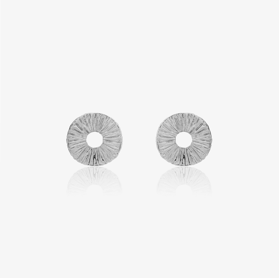 Pendientes Circulo Rayados