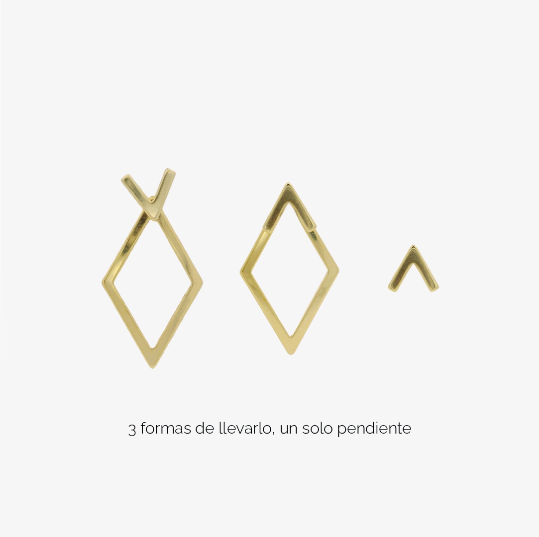 Pendientes Rombos
