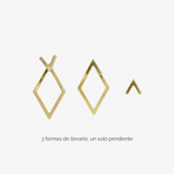 Pendientes Rombos