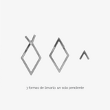 Pendientes Rombos
