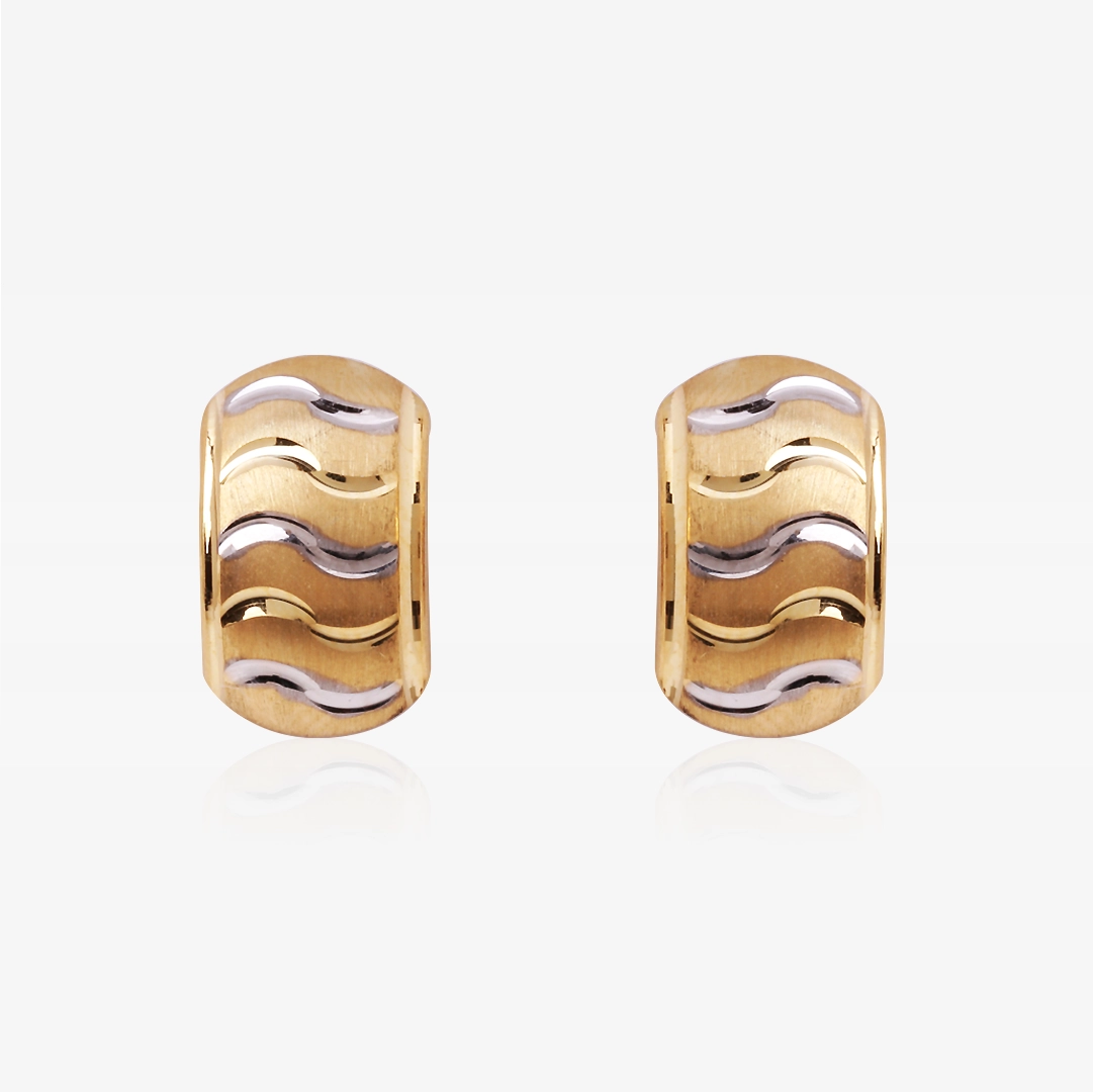 Pendientes Ballestilla Ondas