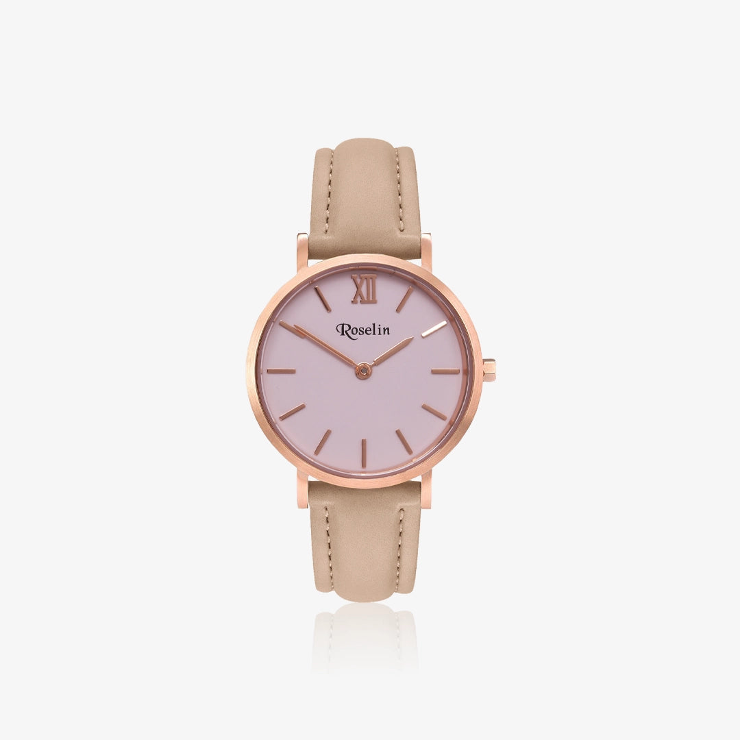 Reloj - piel y acero