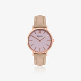 Reloj - piel y acero
