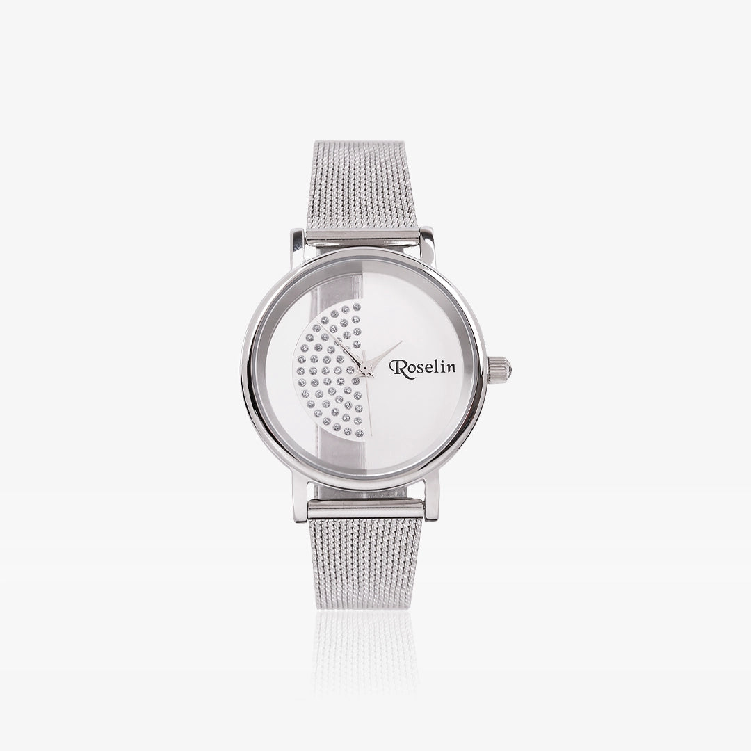 Watch - Mesh and zircons