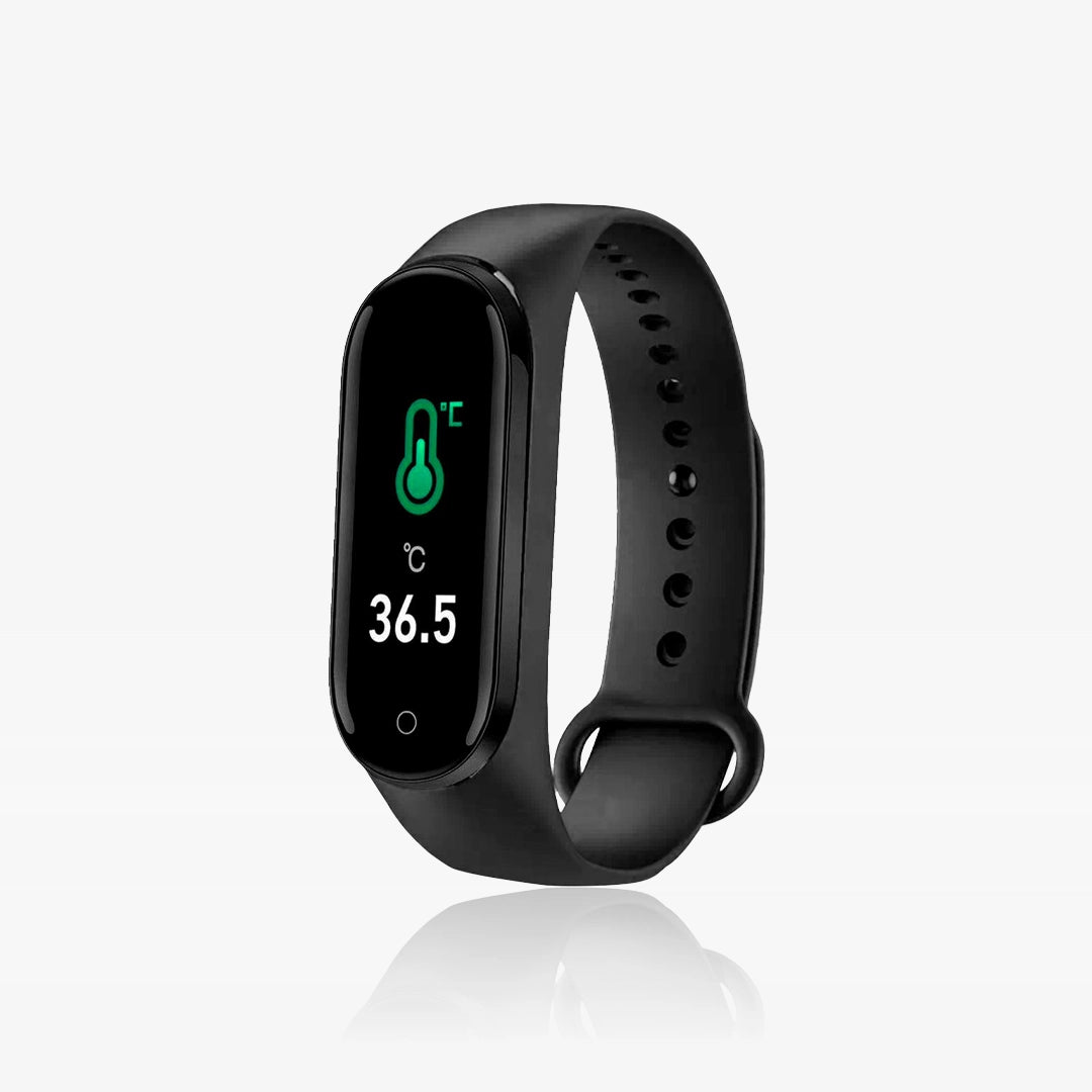 Activity bracelet temperature