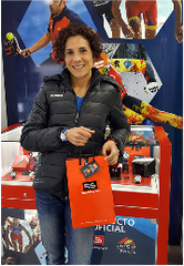 Sara Bonilla, campeona de triatlón visita Roselin.