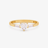 Heart Stone Ring
