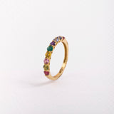 Anillo multicolor