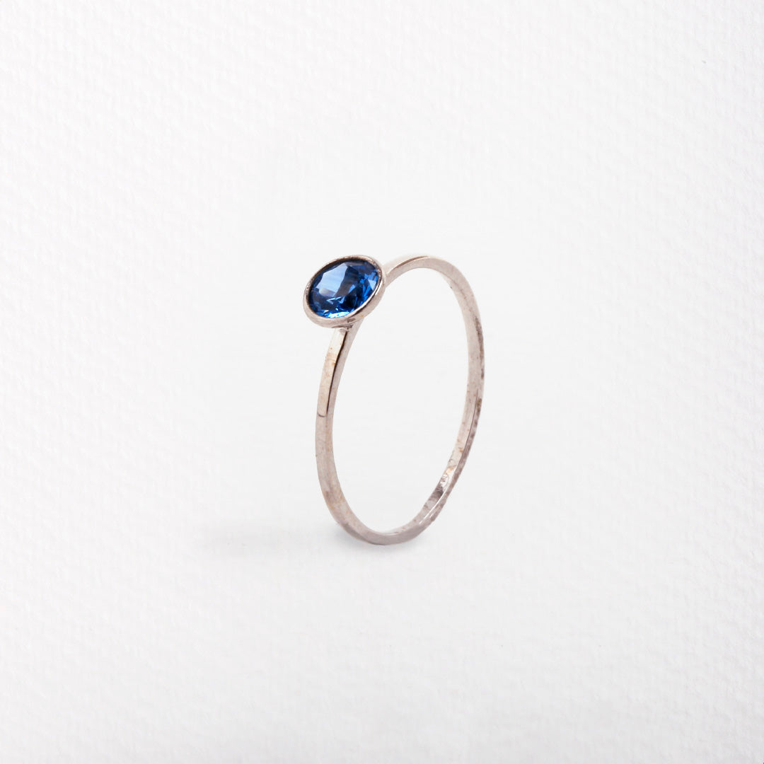 Anillo Piedra Azul