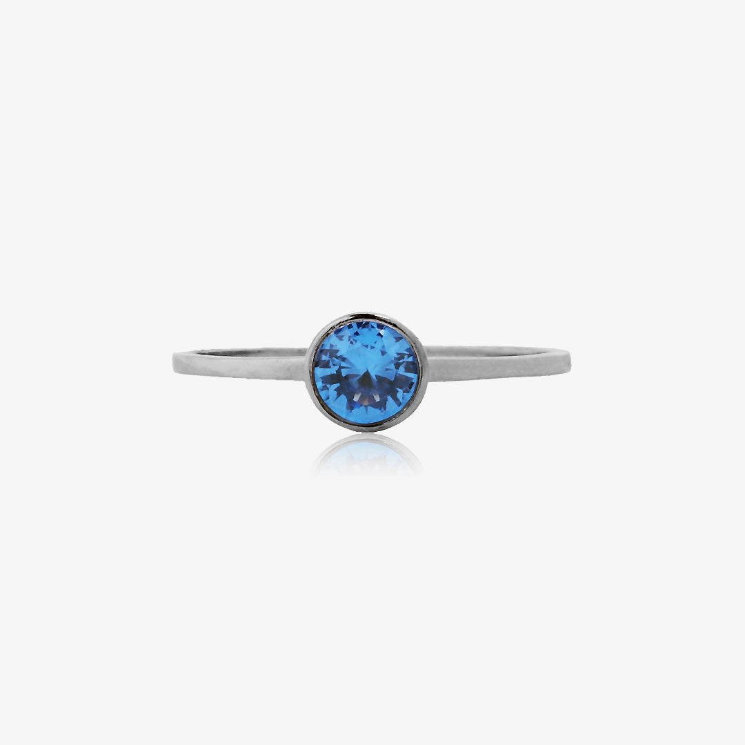 Anillo Piedra Azul