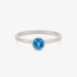 Anillo Piedra Azul