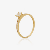 Anillo Piedra Central